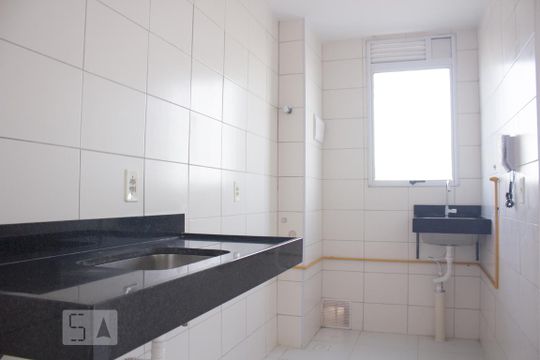Cozinha de apartamento para alugar com 2 quartos, 46m² em São Jorge, Novo Hamburgo