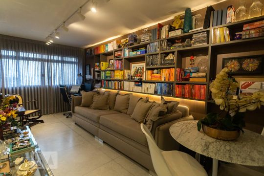 Sala de apartamento à venda com 3 quartos, 90m² em Bom Retiro, São Paulo