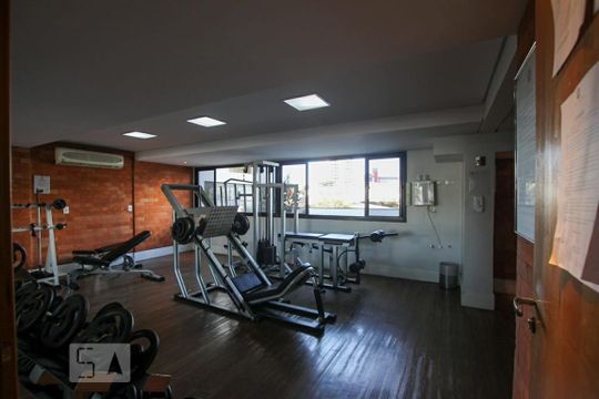 Área comum - Academia de kitnet/studio à venda com 1 quarto, 60m² em Setor Pedro Ludovico, Goiânia