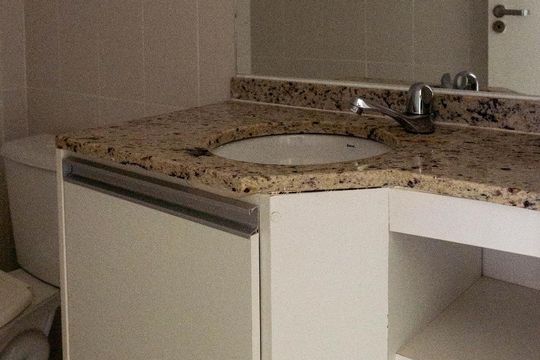 Lavabo de apartamento para alugar com 1 quarto, 42m² em Norte (águas Claras), Brasília