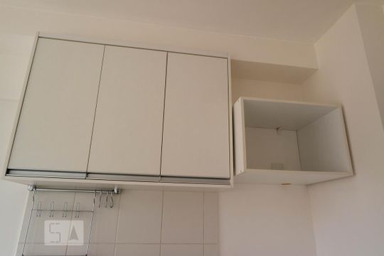 Cozinha - Armários de apartamento para alugar com 1 quarto, 42m² em Norte (águas Claras), Brasília
