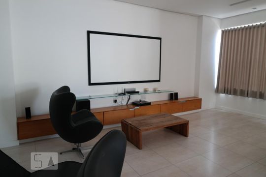 Cinema de apartamento para alugar com 1 quarto, 42m² em Norte (águas Claras), Brasília