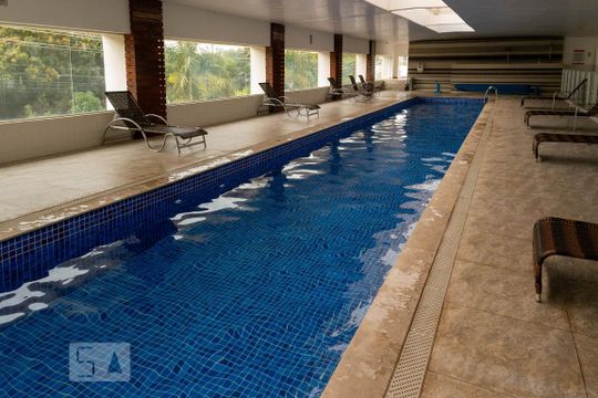 Área comum - Piscina de apartamento para alugar com 1 quarto, 42m² em Norte (águas Claras), Brasília