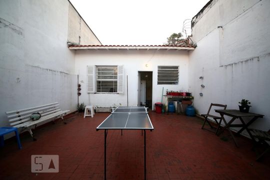 Quintal - Fachada Posterior de casa à venda com 2 quartos, 90m² em Vila Congonhas, São Paulo