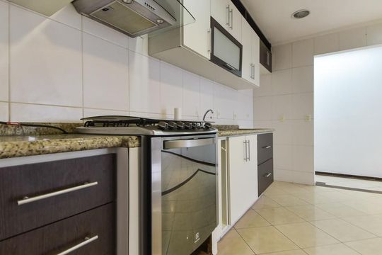 Cozinha de apartamento à venda com 3 quartos, 106m² em Jardim do Mar, São Bernardo do Campo