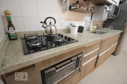 Detalhe da cozinha de apartamento para alugar com 2 quartos, 96m² em Vila Andrade, São Paulo