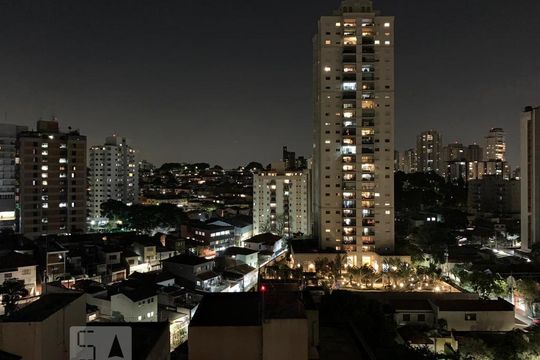 Vista da Sala de apartamento à venda com 2 quartos, 65m² em Vila Anglo Brasileira, São Paulo
