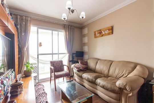 Sala de apartamento à venda com 3 quartos, 80m² em Umuarama, Osasco