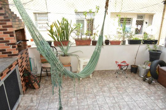 Varanda com churrasqueira de apartamento à venda com 3 quartos, 110m² em Jardim Guanabara, Rio de Janeiro