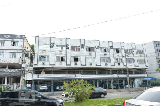 Fachada do bloco de apartamento à venda com 3 quartos, 110m² em Jardim Guanabara, Rio de Janeiro