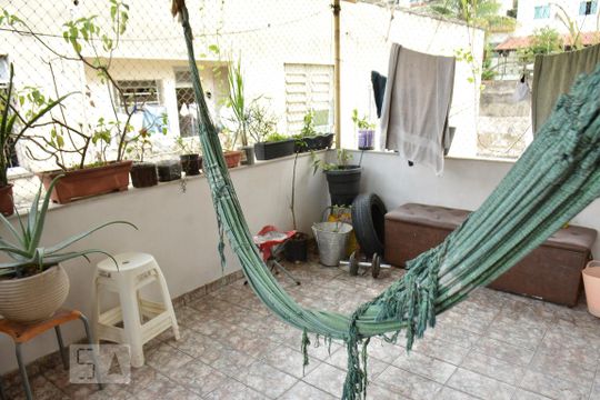 Varanda com churrasqueira e area de serviço de apartamento à venda com 3 quartos, 110m² em Jardim Guanabara, Rio de Janeiro