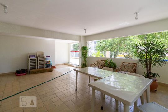 Área comum - Salão de festas de kitnet/studio para alugar com 1 quarto, 34m² em Bela Vista, São Paulo