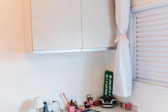 Armário de apartamento à venda com 3 quartos, 136m² em Parque Oratório, Santo André
