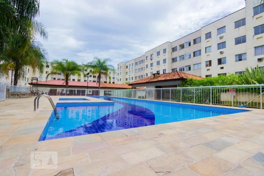 Área comum - Piscina de apartamento à venda com 3 quartos, 62m² em Vargem Grande, Rio de Janeiro