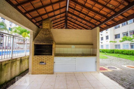 Área comum - Churrasqueira de apartamento à venda com 3 quartos, 62m² em Vargem Grande, Rio de Janeiro