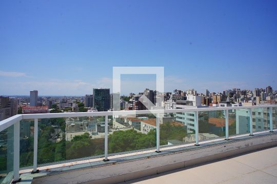 Terraço - Área Comum de kitnet/studio para alugar com 1 quarto, 47m² em Petrópolis, Porto Alegre