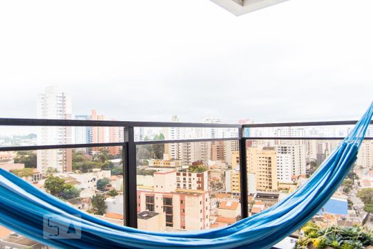 Varanda de apartamento à venda com 4 quartos, 140m² em Centro, Santo André