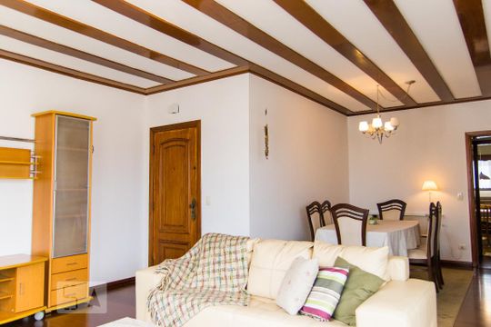 Sala de apartamento à venda com 4 quartos, 140m² em Centro, Santo André