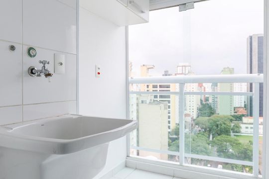 Área de Serviço de apartamento à venda com 1 quarto, 54m² em Consolação, São Paulo