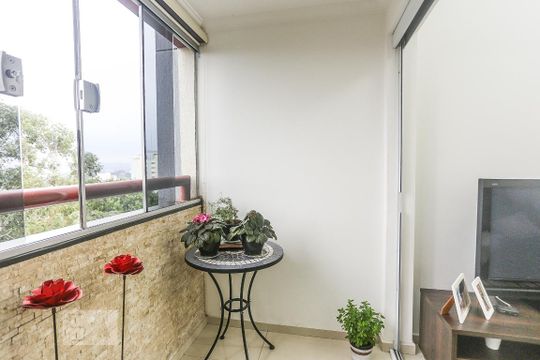 Varanda da Sala de apartamento à venda com 3 quartos, 73m² em Jaguaré, São Paulo