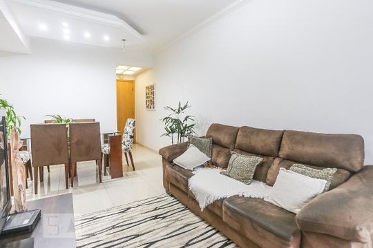 Sala de Estar de apartamento à venda com 3 quartos, 73m² em Jaguaré, São Paulo