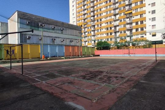 Área comum - quadra de apartamento para alugar com 2 quartos, 62m² em Barra da Tijuca, Rio de Janeiro