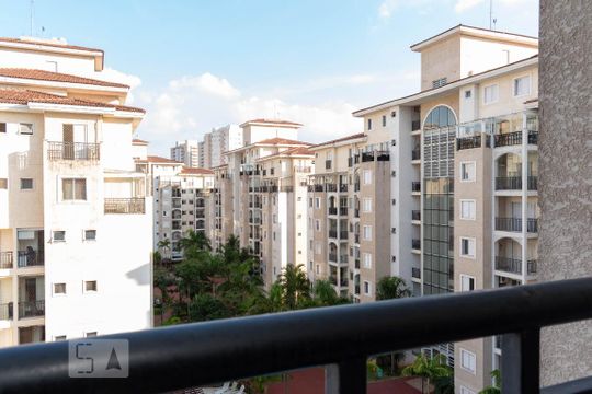 Varanda (vista) de apartamento para alugar com 2 quartos, 55m² em Sítio da Figueira, São Paulo
