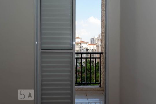 Varanda do Quarto 1 de apartamento para alugar com 2 quartos, 55m² em Sítio da Figueira, São Paulo