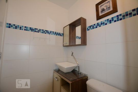 Banheiro Social de apartamento para alugar com 2 quartos, 50m² em Vicente de Carvalho, Rio de Janeiro