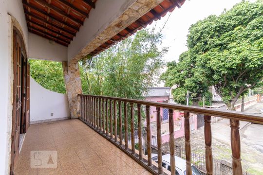 Casa 1 - Varanda da Suíte 1 de casa à venda com 6 quartos, 200m² em Cachambi, Rio de Janeiro