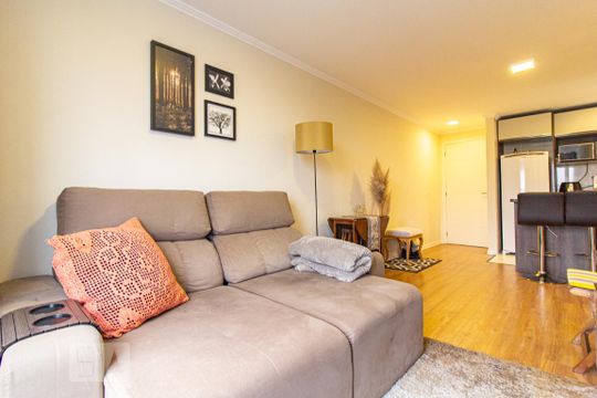 Sala de apartamento para alugar com 2 quartos, 60m² em Cidade Industrial de Curitiba, Curitiba