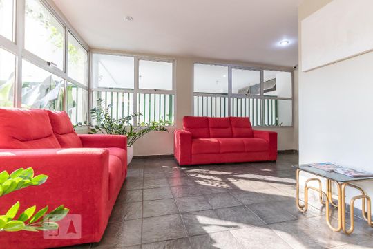 Área comum - Hall social de kitnet/studio à venda com 1 quarto, 45m² em Botafogo, Campinas