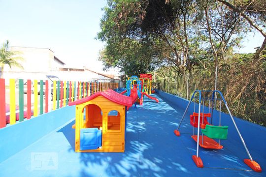 Área Comum - Playground de apartamento para alugar com 2 quartos, 46m² em Jardim da Glória, Cotia