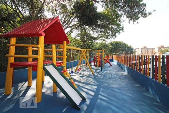 Área Comum - Playground de apartamento para alugar com 2 quartos, 46m² em Jardim da Glória, Cotia