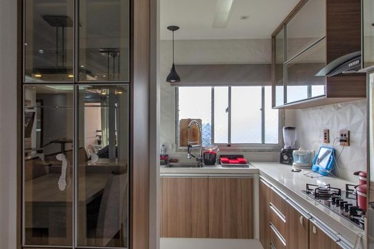 Cozinha de apartamento para alugar com 2 quartos, 60m² em Tatuapé, São Paulo