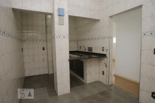 Cozinha e Área de Serviço de apartamento à venda com 2 quartos, 64m² em Rocha, Rio de Janeiro