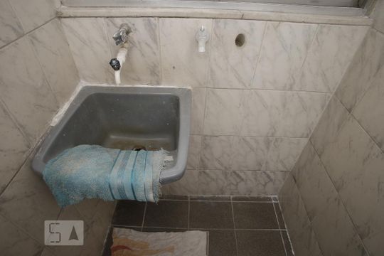 Cozinha e Área de Serviço de apartamento à venda com 2 quartos, 64m² em Rocha, Rio de Janeiro