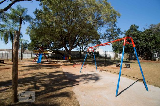 Área comum - playground de apartamento para alugar com 2 quartos, 48m² em Jardim Interlagos, Ribeirão Preto