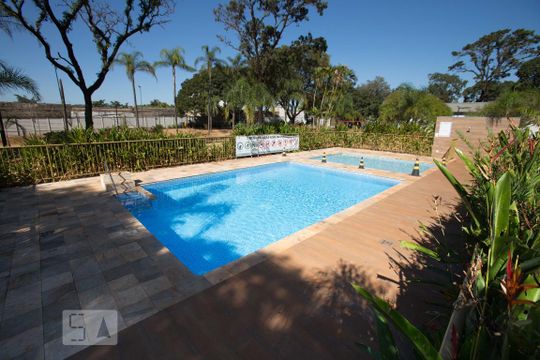 Área comum - piscinas de apartamento para alugar com 2 quartos, 48m² em Jardim Interlagos, Ribeirão Preto