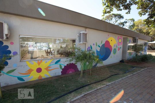 Área de academia e salão de festas de apartamento para alugar com 2 quartos, 48m² em Jardim Interlagos, Ribeirão Preto