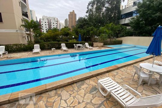 Área comum - Piscina de apartamento para alugar com 1 quarto, 40m² em Vila Andrade, São Paulo