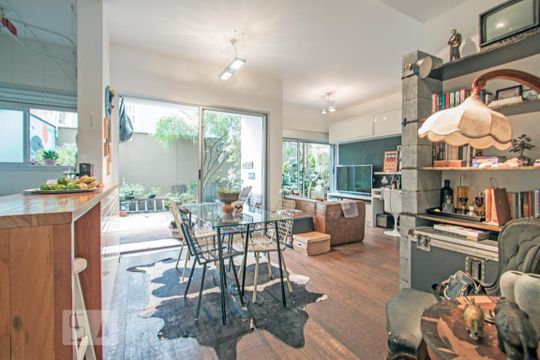 Sala de Jantar e Sala de apartamento à venda com 1 quarto, 80m² em Chácara Santo Antônio (zona Sul), São Paulo