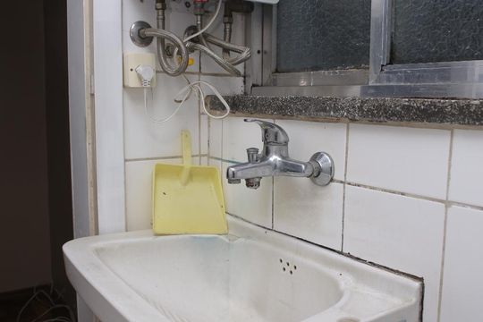Área de serviço de apartamento à venda com 2 quartos, 96m² em Centro Histórico, Porto Alegre