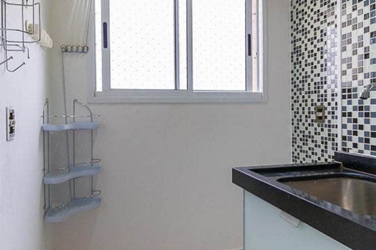Área de serviço de apartamento à venda com 2 quartos, 50m² em Vila Industrial, Campinas
