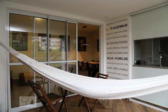 Varanda da Sala de apartamento para alugar com 2 quartos, 77m² em Jardim Fonte do Morumbi, São Paulo