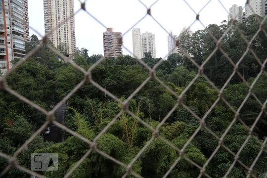 Vista da Varanda de apartamento para alugar com 2 quartos, 77m² em Jardim Fonte do Morumbi, São Paulo