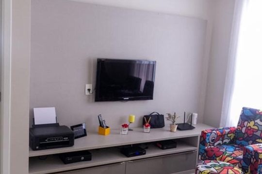 Sala de apartamento à venda com 3 quartos, 123m² em Centro, São Bernardo do Campo