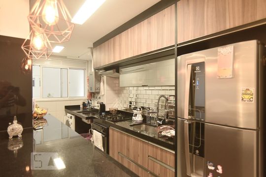 Cozinha de apartamento à venda com 2 quartos, 65m² em Brás, São Paulo