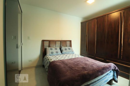 Quarto Suíte de apartamento à venda com 3 quartos, 140m² em Vila Santa Teresa, Santo André
