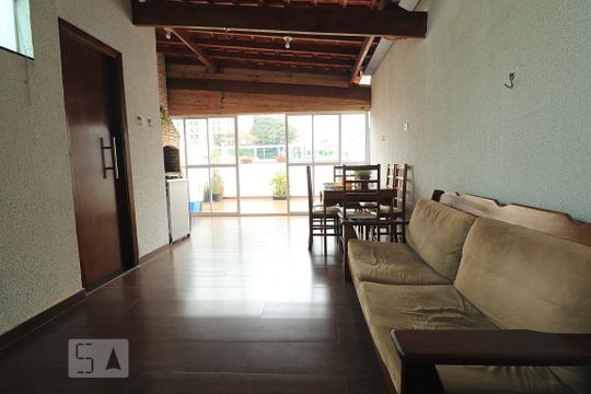 Sala de apartamento à venda com 3 quartos, 140m² em Vila Santa Teresa, Santo André